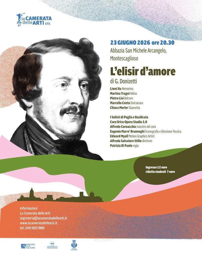 L’Elisir d’Amore di Donizetti a Montescaglioso