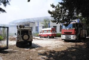 SCANZANO JONICO, INCENDIO ALL'APOFRUIT 