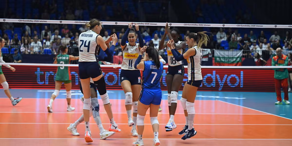 Europei di pallavolo, l'Italia supera la Svezia e accede alla semifinale