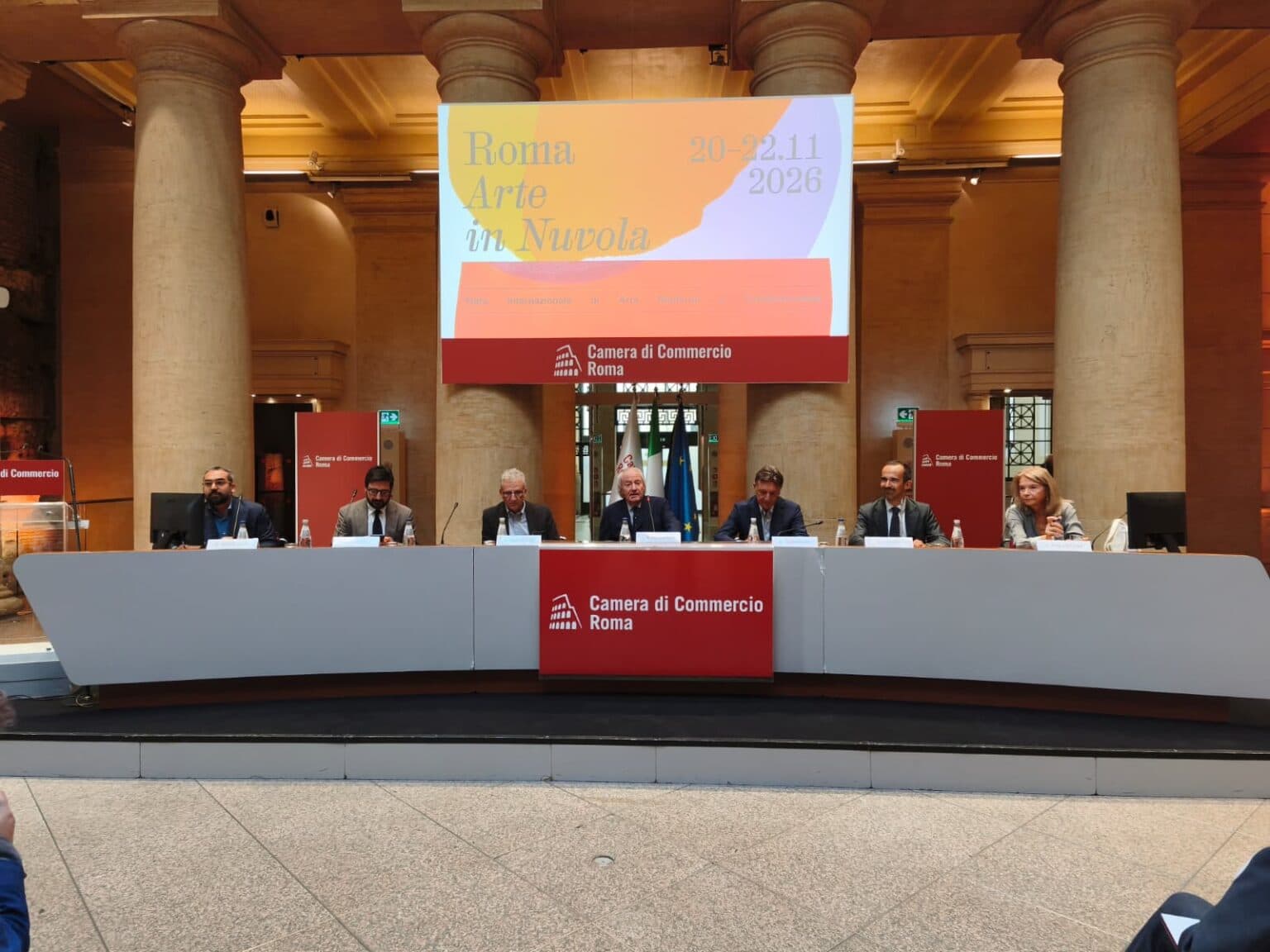Roma Arte in Nuvola 2026, 140 gallerie e la Germania ospite. Polveroni: «Portare a Roma il contemporaneo è una sfida»